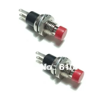 20PCS AC 250V 1A 2 Pin SPST Off/(On) NO Normally Open PBS-110 Mini Momentary Spring Return Push Button Switches Red Green Head
20PCS AC 250V 1A 2 Pin SPST Off/(On) NO Normally Open PBS-110 Mini Momentary Spring Return Push Button Switches Red Green Head