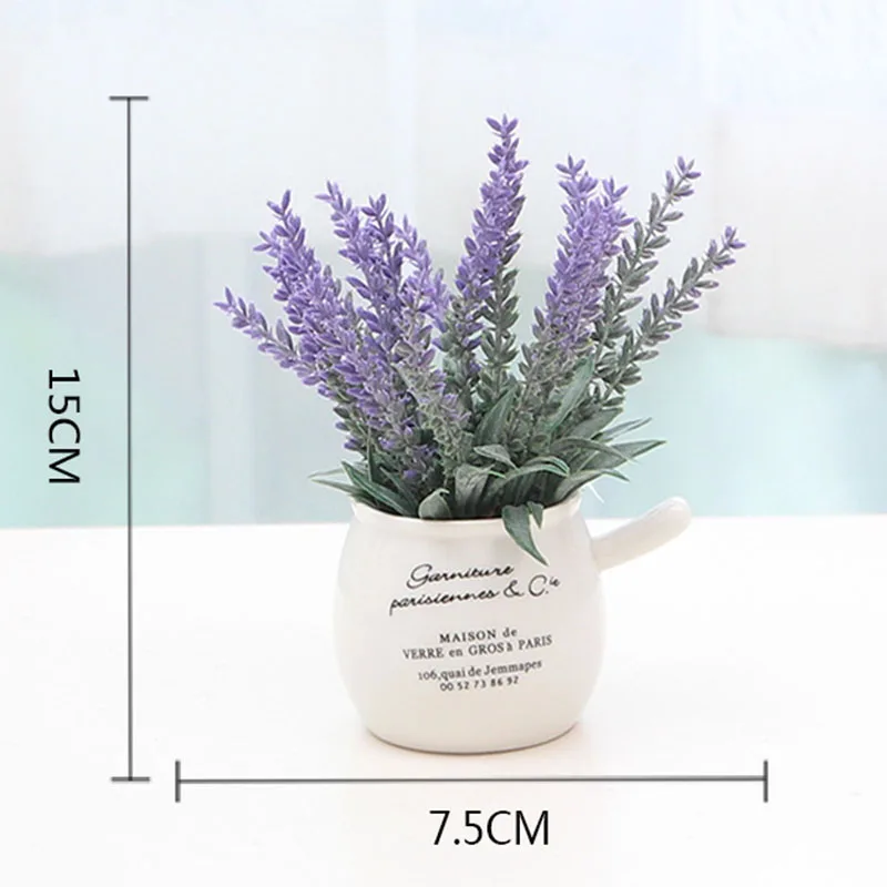 Romantic Provence Decoration Lavender Bonsai Flower Mini Artificial Flowers Grain Decorative Simulation Fake Plants China Vase
Romantic Provence Decoration Lavender Bonsai Flower Mini Artificial Flowers Grain Decorative Simulation Fake Plants China Vase