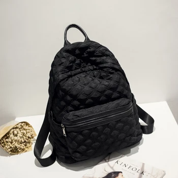 Women diamond lattice ladies Backpack bag zipper female backpack for school bags for girl teenagers mochila feminina 2020 Winter
Women diamond lattice ladies Backpack bag zipper female backpack for school bags for girl teenagers mochila feminina 2020 Winter