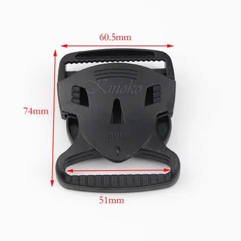 1000pcs Pack 2-1/64" Plastic Side Release Buckle For Straps Travel Bags Webbing 51mm #MB0125
1000pcs Pack 2-1/64" Plastic Side Release Buckle For Straps Travel Bags Webbing 51mm #MB0125