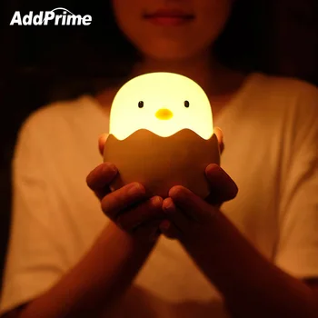 Cute Chicks LED Night Light For Children Kids Baby Silicone Bedside Lamp Bedroom Decor Lights USB Rechargeable Sleeping Lamp
Cute Chicks LED Night Light For Children Kids Baby Silicone Bedside Lamp Bedroom Decor Lights USB Rechargeable Sleeping Lamp