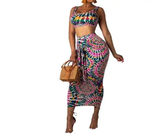 2020 Women Casual Two Piece Set Ribbed Crop Top+Skirt Set Summer Sleeveless Camis Tops High Waist Midi Skirts Rose Outfit Suits
2020 Women Casual Two Piece Set Ribbed Crop Top+Skirt Set Summer Sleeveless Camis Tops High Waist Midi Skirts Rose Outfit Suits