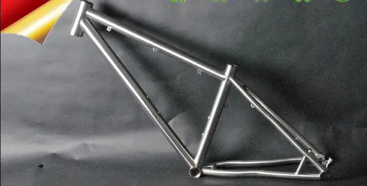 26/27.5/29*17 inch frame Titanium Kalosse Disc brakes MTB frame Mountain bike Titanium frame 29/27.5/26er 39
26/27.5/29*17 inch frame Titanium Kalosse Disc brakes MTB frame Mountain bike Titanium frame 29/27.5/26er 39