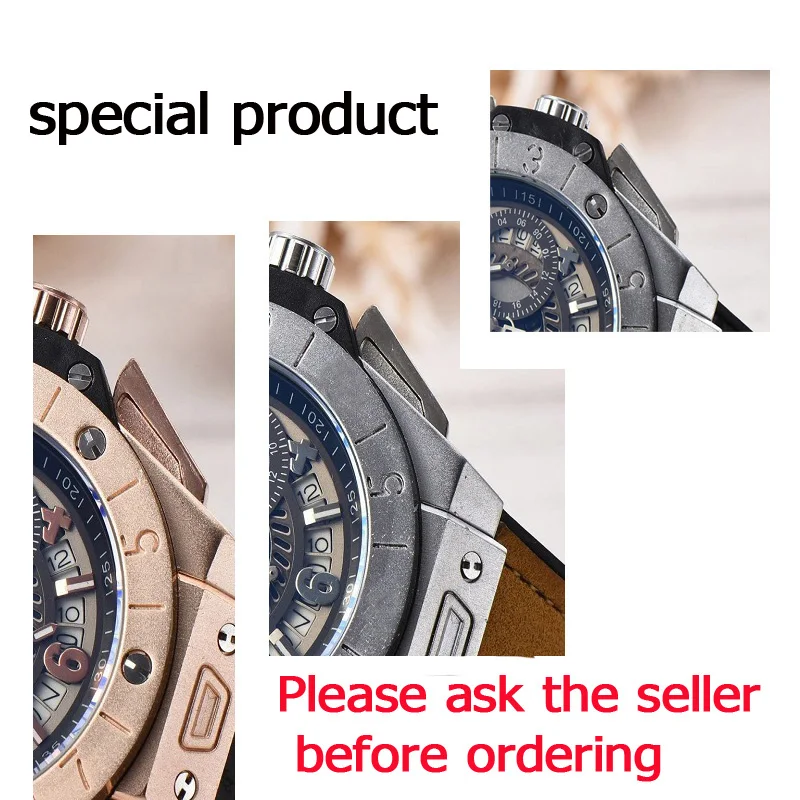 

New Subdials Work AAAAA Men Watches Hardlex Sport Quartz Wristwatches Stopwatch Luxury Watch Top Brand for men relojes Best Gift