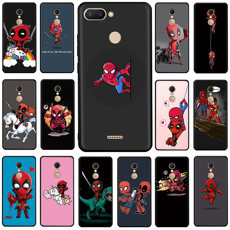 Marvel funny unicorn Deadpool Silicone phone case for Xiaomi Redmi 5A 6A 5 Plus 6 Pro 7 GO Note 4X 5 6 7 8 Pro
Marvel funny unicorn Deadpool Silicone phone case for Xiaomi Redmi 5A 6A 5 Plus 6 Pro 7 GO Note 4X 5 6 7 8 Pro