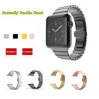 ASHEI Luxury Stainless Steel link Strap For Apple Watch 4 Band 44mm 40mm iWatch Link Bracelet For Apple Watch 3 Straps 38mm 42mm
ASHEI Luxury Stainless Steel link Strap For Apple Watch 4 Band 44mm 40mm iWatch Link Bracelet For Apple Watch 3 Straps 38mm 42mm