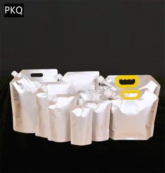 50pcs Silver Aluminum Foil Mylar Stand Up Spout Bag Fill Sauce Laundry detergent Bathing Dew Sauce Jelly Beverage Bag
50pcs Silver Aluminum Foil Mylar Stand Up Spout Bag Fill Sauce Laundry detergent Bathing Dew Sauce Jelly Beverage Bag