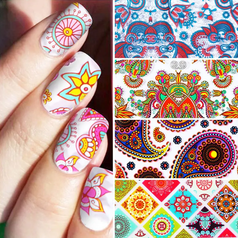 10pcs Charm Nail Foils Polish Stickers Flower Style Starry Paper Transfer Foil Wraps Adhesive Decals Nail Art Decorations NLH8I8
10pcs Charm Nail Foils Polish Stickers Flower Style Starry Paper Transfer Foil Wraps Adhesive Decals Nail Art Decorations NLH8I8
