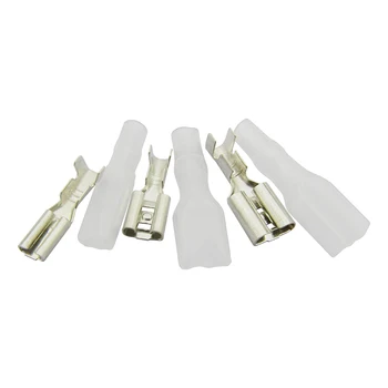 Plug and socket connection, cold pressing terminal, 2.8MM plug spring terminal + sheath parent connector(100 pieces)
Plug and socket connection, cold pressing terminal, 2.8MM plug spring terminal + sheath parent connector(100 pieces)