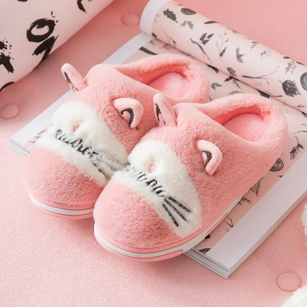 Slippers Kids Winter Fur Child Home Slides Cute Cartoon Girls rabbit ear soft Flats Children indoor slippers kids #C
Slippers Kids Winter Fur Child Home Slides Cute Cartoon Girls rabbit ear soft Flats Children indoor slippers kids #C