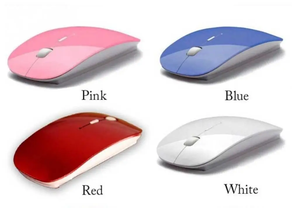 Ultra Thin 2.4GHz Wireless Optical Mouse Computer PC Mice with USB Adapter Mause for all computer laptop Mouse Wireless
Ultra Thin 2.4GHz Wireless Optical Mouse Computer PC Mice with USB Adapter Mause for all computer laptop Mouse Wireless