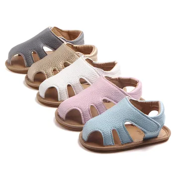 Newborn Baby Boys Girls Sandals Toddler Slip-On Shoes Summer Infants PU Leather Beach Hollow Hole Sandals 0-18Months
Newborn Baby Boys Girls Sandals Toddler Slip-On Shoes Summer Infants PU Leather Beach Hollow Hole Sandals 0-18Months