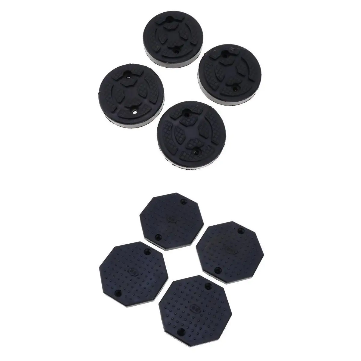8PCS Heavy Duty Rubber Octagon+Round Rubber Car Lift Arm Pad Equipment Kit Black Car Lift Accessories 8PCS Heavy Duty Rubber Octagon+Round Rubber Car Lift Arm Pad Equipment Kit Black Car Lift Accessories