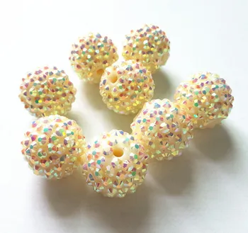 20MM Ivory white color 100pcs / lot Chunky Resin Rhinestone Beads,Bling Resin Ball Beads, for Chunky Kid Necklace Jewelry
20MM Ivory white color 100pcs / lot Chunky Resin Rhinestone Beads,Bling Resin Ball Beads, for Chunky Kid Necklace Jewelry