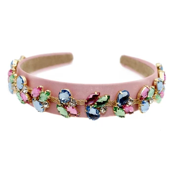 Bohemian Beauty Pink Hair Band Colorful Crystal Headband Green Rhinestone Hairband For Women Accessories Jewelry
Bohemian Beauty Pink Hair Band Colorful Crystal Headband Green Rhinestone Hairband For Women Accessories Jewelry