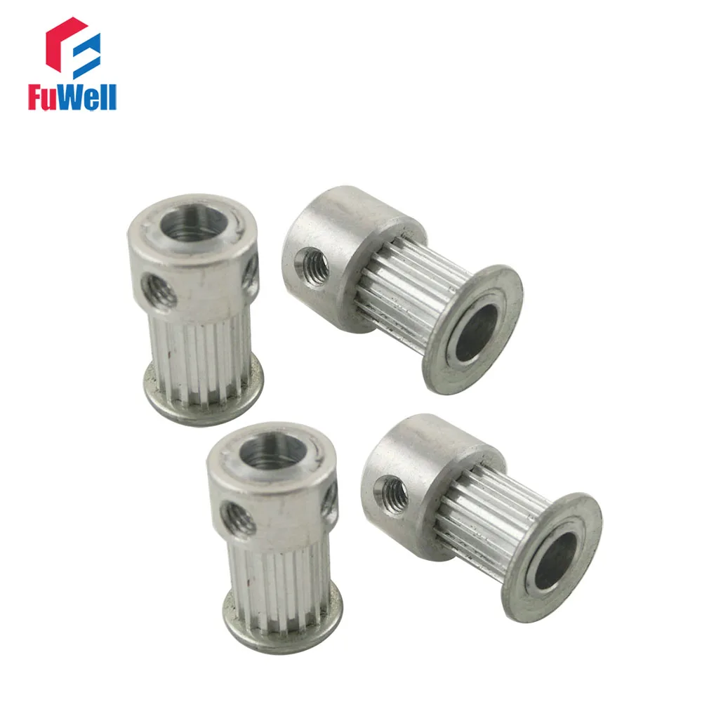 4pcs 16T MXL Timing Pulleys 4/5/6mm Inner Bore 11mm Belt Width 2.032mm Pitch 16Teeth Aluminum Alloy Synchronous Belt Pulleys
4pcs 16T MXL Timing Pulleys 4/5/6mm Inner Bore 11mm Belt Width 2.032mm Pitch 16Teeth Aluminum Alloy Synchronous Belt Pulleys