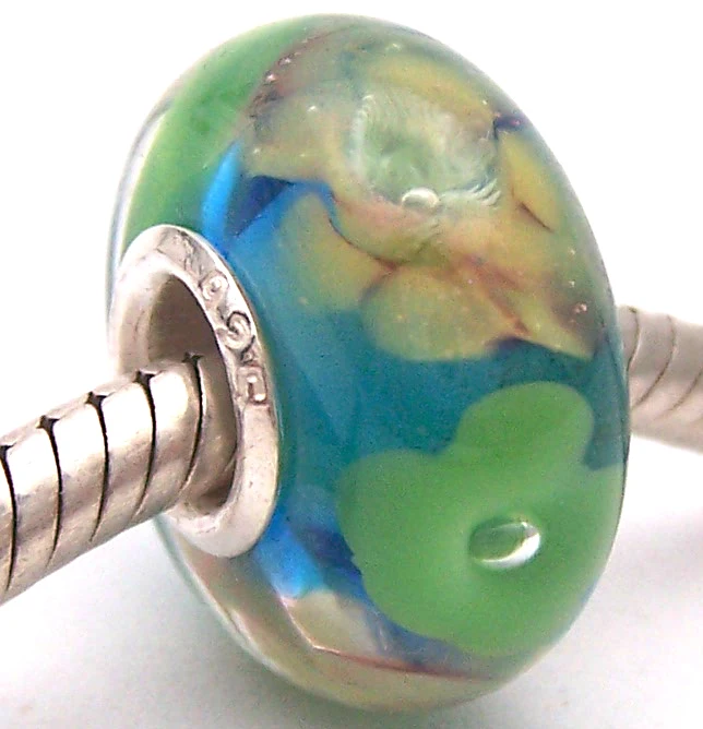 PJG699 100% S925 Sterling Silver Beads Murano Glass beads Fit European Charms Bracelet charms diy jewelry Lampwork GlassBeads
PJG699 100% S925 Sterling Silver Beads Murano Glass beads Fit European Charms Bracelet charms diy jewelry Lampwork GlassBeads