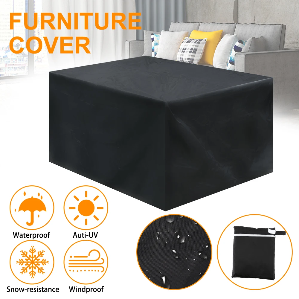 New Waterproof Outdoor Patio Garden Furniture Covers Rain Snow Chair Covers For Sofa Table Chair Dust Proof Cover 155x95x68cm
New Waterproof Outdoor Patio Garden Furniture Covers Rain Snow Chair Covers For Sofa Table Chair Dust Proof Cover 155x95x68cm
