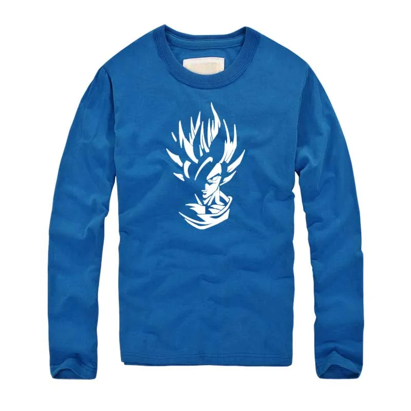 Combed Cotton Japanese Anime Dragon Ball Z T-Shirt Men Casual Super Saiyan Son Goku long sleeve Tee Shirts Men Clothes Tops DIY
Combed Cotton Japanese Anime Dragon Ball Z T-Shirt Men Casual Super Saiyan Son Goku long sleeve Tee Shirts Men Clothes Tops DIY