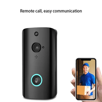 M9 Smart WiFi Video Doorbell Camera IP Door Bell Wireless Home Visual Intercom Chime Night vision APP Control Security Camera
M9 Smart WiFi Video Doorbell Camera IP Door Bell Wireless Home Visual Intercom Chime Night vision APP Control Security Camera