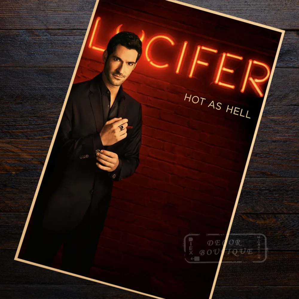 Hot as Hell Lucifer Season 1 (2016) Classic TV Canvas Vintage Poster Vintage DIY Wall Stickers Home Posters Bar Art Decor
Hot as Hell Lucifer Season 1 (2016) Classic TV Canvas Vintage Poster Vintage DIY Wall Stickers Home Posters Bar Art Decor