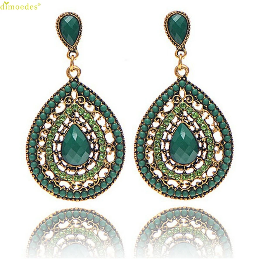 HOT Brand Fashion Women Vintage Bohemia Earring Resin Beaded Heart Vintage Earrings 152510
HOT Brand Fashion Women Vintage Bohemia Earring Resin Beaded Heart Vintage Earrings 152510