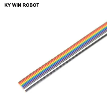 1m 1.27mm Spacing Pitch 10 WAY 10 Pin Flat Color Rainbow Ribbon Cable Wire Stranded Conductor For PCB DIY 10P
1m 1.27mm Spacing Pitch 10 WAY 10 Pin Flat Color Rainbow Ribbon Cable Wire Stranded Conductor For PCB DIY 10P