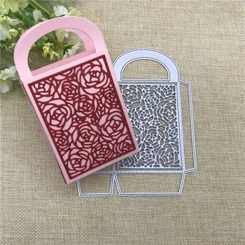 Rose shaped 3D handbag Metal Cutting Dies Stencil for DIY Scrapbooking Photo Album Embossing Paper Cards Crafts Die cuts
Rose shaped 3D handbag Metal Cutting Dies Stencil for DIY Scrapbooking Photo Album Embossing Paper Cards Crafts Die cuts