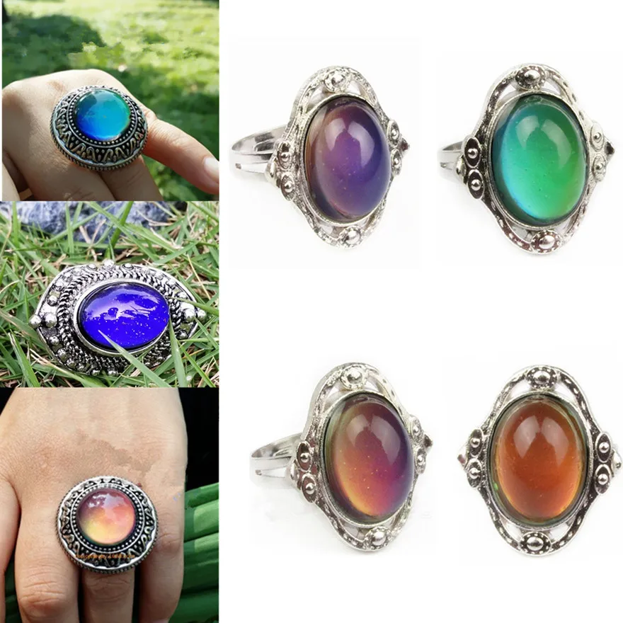 2019 Original Unique 1pcs Hot New Mood Ring Chic Fashion Magic Temperature Control Changing Color Adjustable Women Jewelry Alloy
2019 Original Unique 1pcs Hot New Mood Ring Chic Fashion Magic Temperature Control Changing Color Adjustable Women Jewelry Alloy