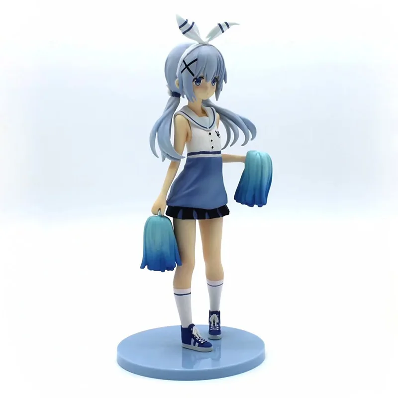 Is The Order A Rabbit Kaffu Chino Action Figure 1/8 scale painted figure Cheerleader Clothes Ver. Chino PVC figure Toy Anime
Is The Order A Rabbit Kaffu Chino Action Figure 1/8 scale painted figure Cheerleader Clothes Ver. Chino PVC figure Toy Anime