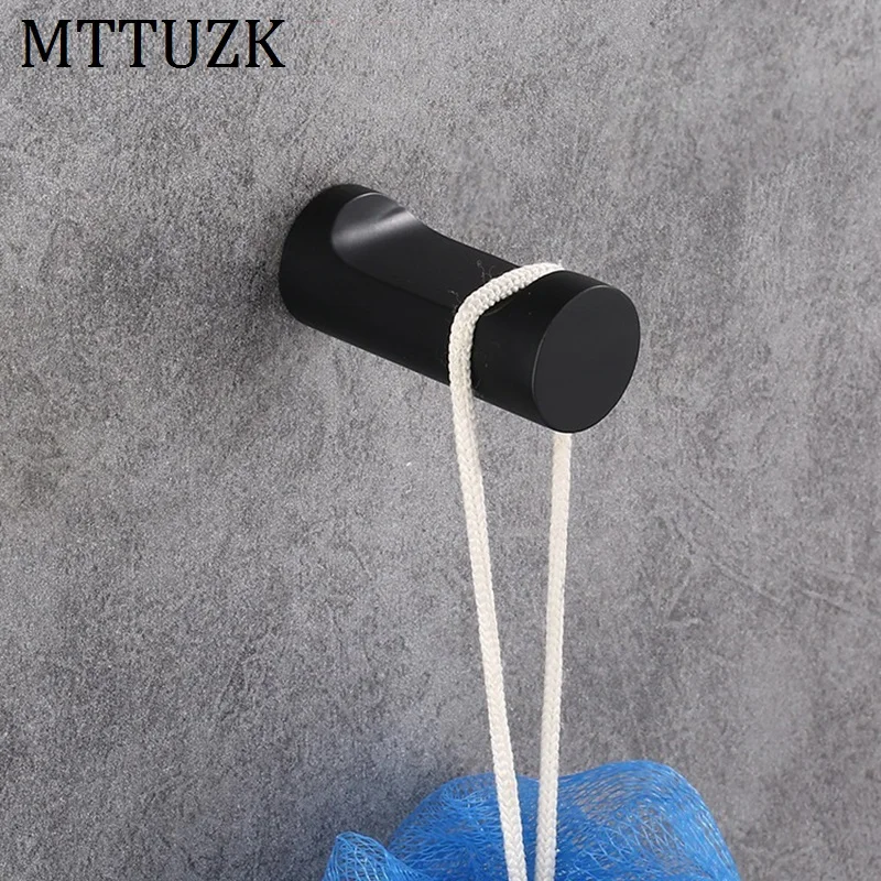 MTTUZK Stainless Steel Matte Black Robe Hook Black Deluxe Towel Hook Wall Mount Round Towel Robe Coat Hat Door Hanger Hook
MTTUZK Stainless Steel Matte Black Robe Hook Black Deluxe Towel Hook Wall Mount Round Towel Robe Coat Hat Door Hanger Hook