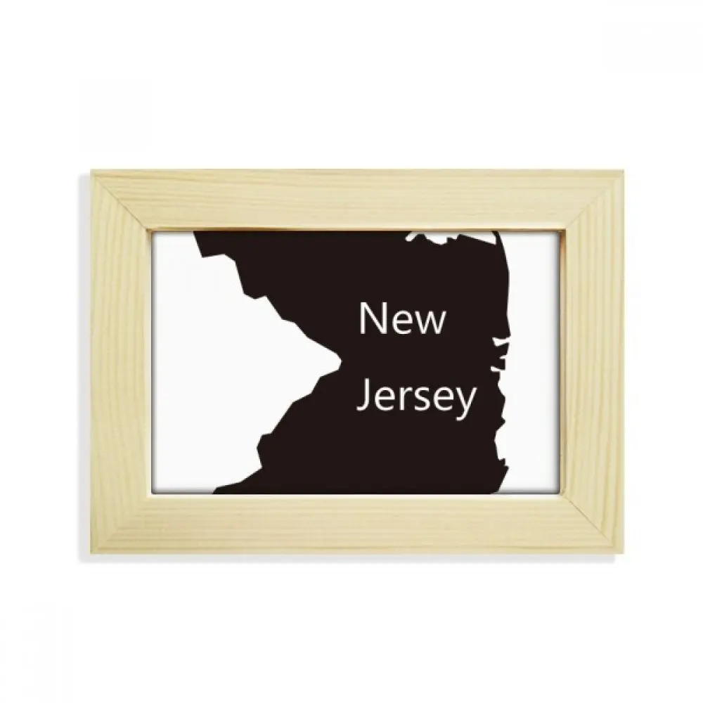 DIYthinker New Jersey USA Map Silhouette Desktop Wooden Photo Frame Picture Art Painting 5x7 inch
DIYthinker New Jersey USA Map Silhouette Desktop Wooden Photo Frame Picture Art Painting 5x7 inch