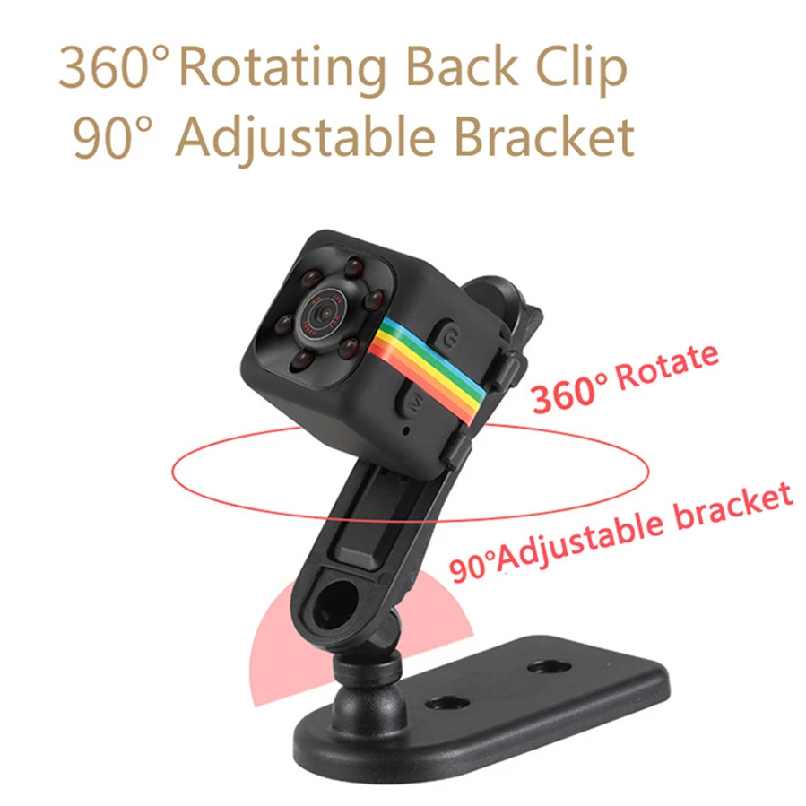 SQ11 HD 1080P Mini Action Camera DV Voice Video Recorder Microphone CCTV Home Security Video Cam Support Micro SD/TF Card Slot
SQ11 HD 1080P Mini Action Camera DV Voice Video Recorder Microphone CCTV Home Security Video Cam Support Micro SD/TF Card Slot