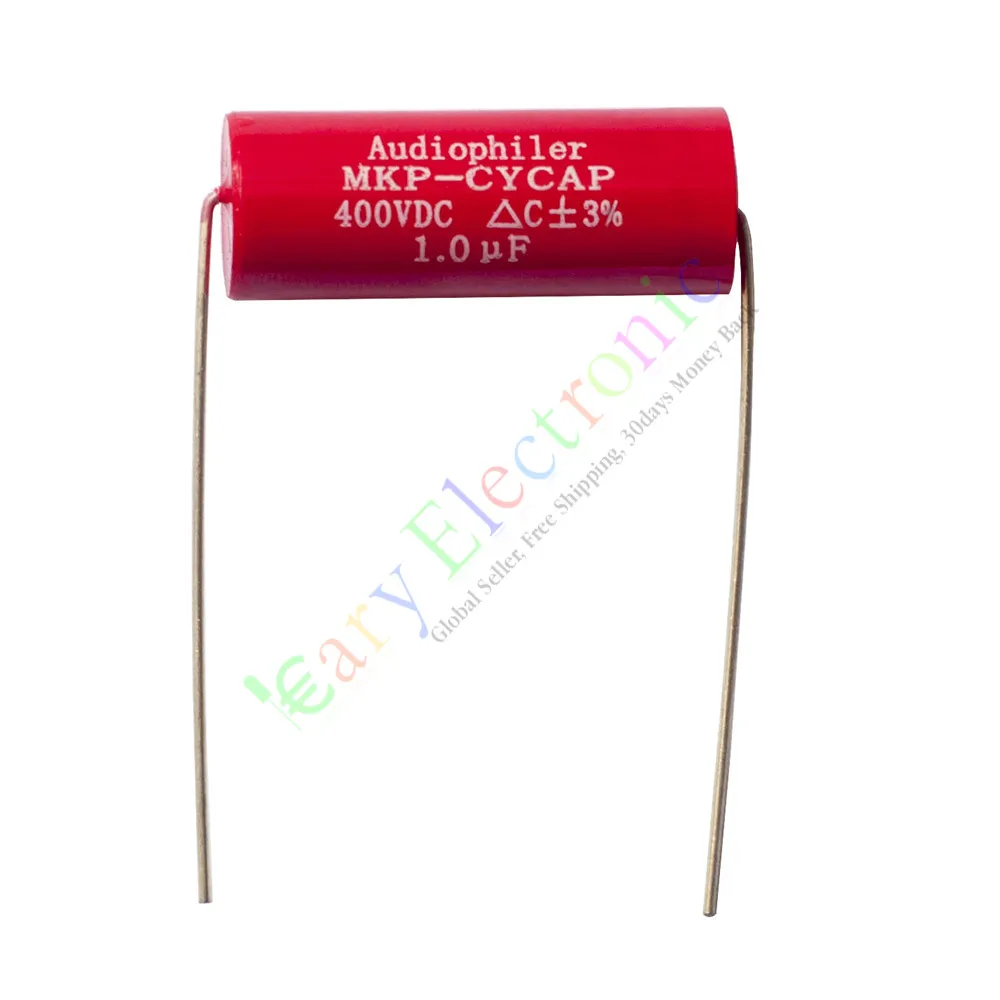 Wholesale and retail 10pc MKP 400V 1uf Red long copper leads Axial Electrolytic Capacitor audio amp free shipping
Wholesale and retail 10pc MKP 400V 1uf Red long copper leads Axial Electrolytic Capacitor audio amp free shipping