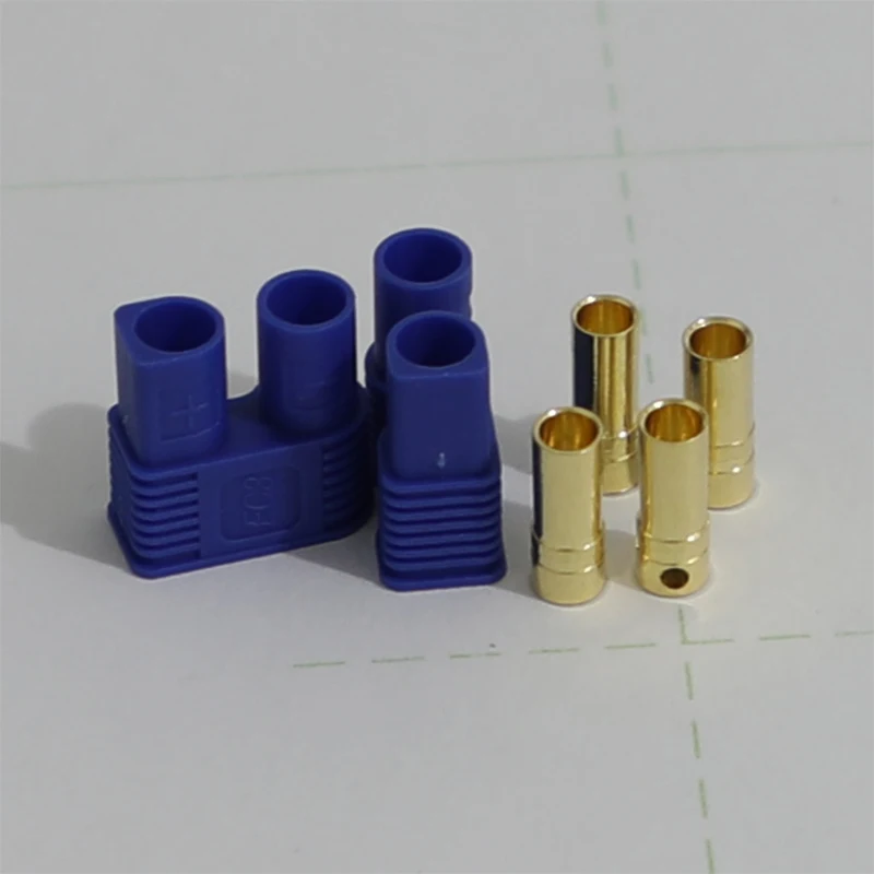 2set/lot EC3 3mm Male-Female Type Battery Connector Golden Battery Connector Bullet Plug
2set/lot EC3 3mm Male-Female Type Battery Connector Golden Battery Connector Bullet Plug