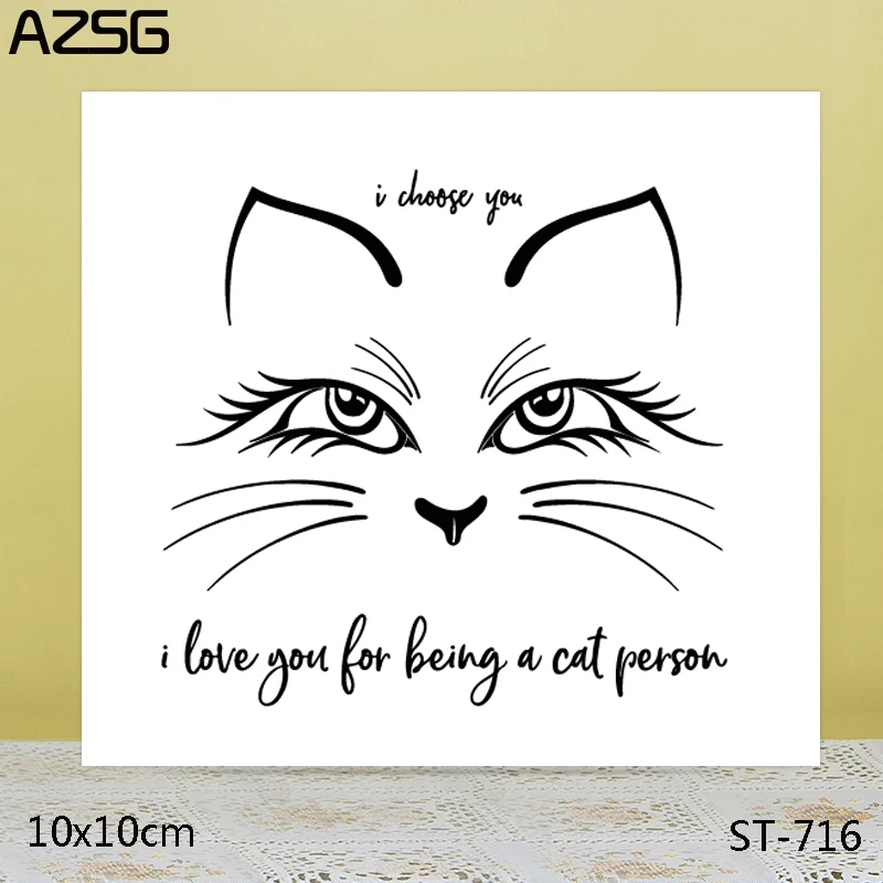 AZSG Sexy Cat Clear Stamps/Seals For DIY Scrapbooking/Card Making/Album Decorative Silicone Stamp Crafts
AZSG Sexy Cat Clear Stamps/Seals For DIY Scrapbooking/Card Making/Album Decorative Silicone Stamp Crafts