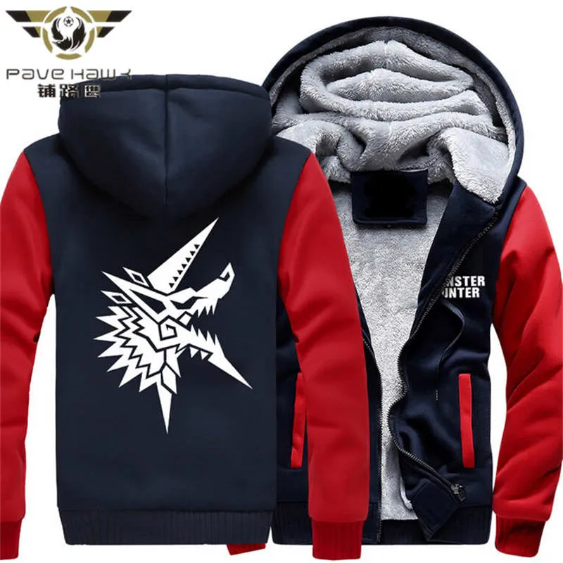 Dropshiping Hot New Monster Hunter 4 Zinogre Hoodie Logo Winter JiaRong Fleece Mens Sweatshirts Free Shipping
Dropshiping Hot New Monster Hunter 4 Zinogre Hoodie Logo Winter JiaRong Fleece Mens Sweatshirts Free Shipping