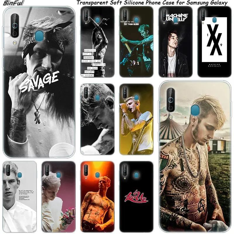 Hot MGK Machine Gun kelly Silicone Phone Case For Samsung Galaxy A80 A70 A60 A50 A40 A40S A30 A20E A2CORE M40 Note 10 Plus 9 8 5
Hot MGK Machine Gun kelly Silicone Phone Case For Samsung Galaxy A80 A70 A60 A50 A40 A40S A30 A20E A2CORE M40 Note 10 Plus 9 8 5