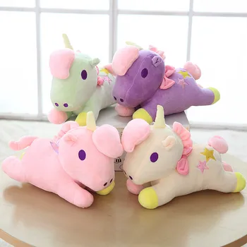 28cm Unicorn Stuffed Animals Soft Doll Cartoon Plush toy Unicorn Animal Horse High Quality Gift For Children 
28cm Unicorn Stuffed Animals Soft Doll Cartoon Plush toy Unicorn Animal Horse High Quality Gift For Children