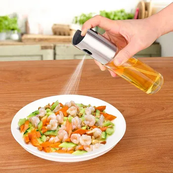 Glass Olive Oil Sprayer Empty Bottle Oil Dispenser with cleaning brush for Cooking Salad Picnic BBQ Kitchen Baking tools
Glass Olive Oil Sprayer Empty Bottle Oil Dispenser with cleaning brush for Cooking Salad Picnic BBQ Kitchen Baking tools
