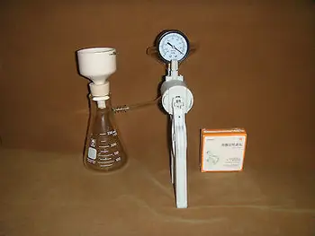 250 ML Filtration Set(filtration Flask+Buchener Funnel+Vacuum Pump+filter Paper)
250 ML Filtration Set(filtration Flask+Buchener Funnel+Vacuum Pump+filter Paper)