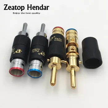 8Pcs HIFI Palic Brass Gold Plated / Silver Plated Banana Male Jack Audio Speaker Plug Screw Lock 9mm DIY Cable Connector
8Pcs HIFI Palic Brass Gold Plated / Silver Plated Banana Male Jack Audio Speaker Plug Screw Lock 9mm DIY Cable Connector