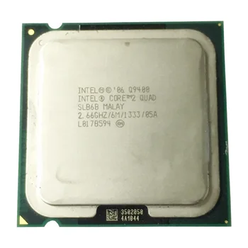 

INTEL core2 q9400 Quad core Processor (2.66GHz /6MB Cache /FSB 1333 ) Intel Q9550/Q9650 series LGA775 quad core Cpu