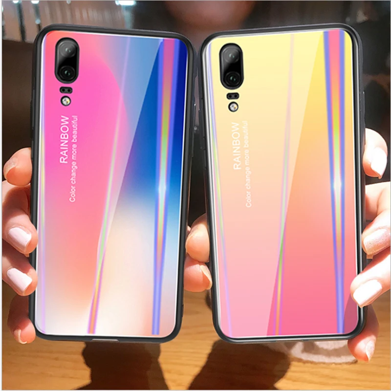 for Huawei Honor 10 Case Honor Play Discolor 9H Tempered Glass Aurora Gradient Color Shockproof Case for Huawei Honor V10 Case
for Huawei Honor 10 Case Honor Play Discolor 9H Tempered Glass Aurora Gradient Color Shockproof Case for Huawei Honor V10 Case