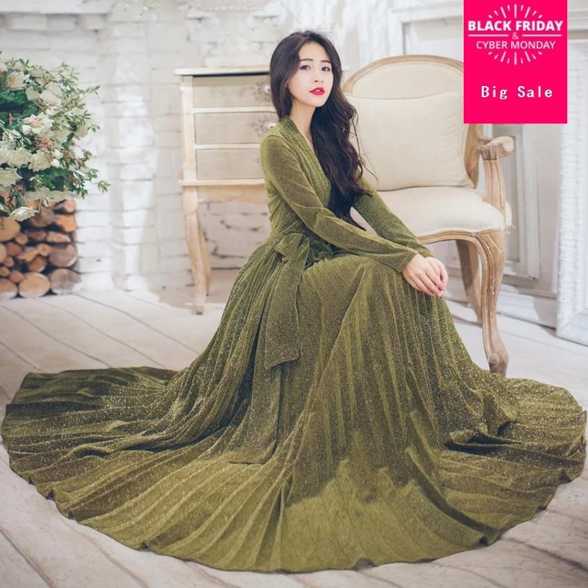 2019 fashion brand atmosphere bohemian pleated long-sleeved dress sexy deep V big swing high waist vacation holiday dress wj2219
2019 fashion brand atmosphere bohemian pleated long-sleeved dress sexy deep V big swing high waist vacation holiday dress wj2219