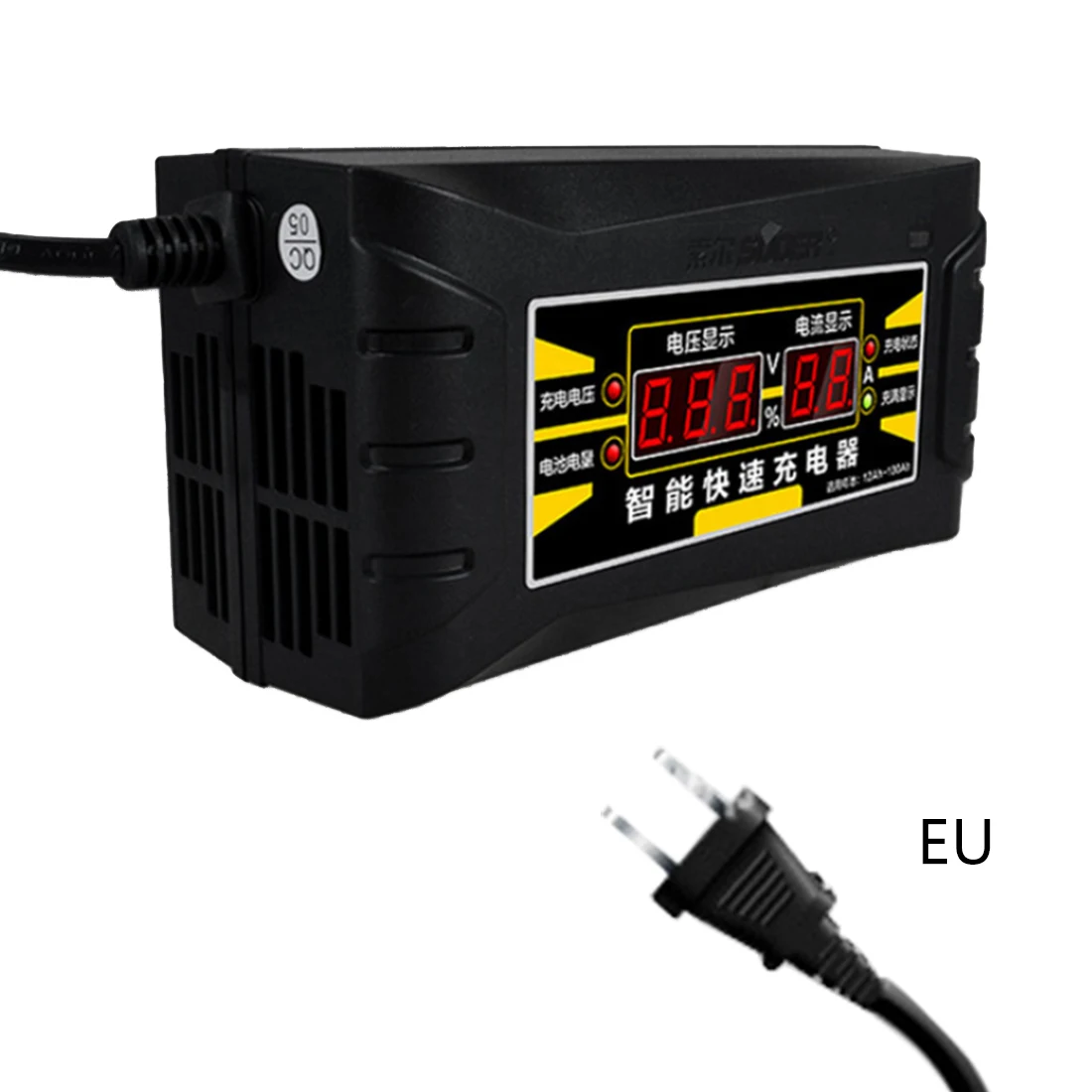 Marsnaska Full Automatic 6A 12V Car Battery 110V Charger Intelligent Fast Power Charging Wet Dry Lead Acid Digital LCD Display
Marsnaska Full Automatic 6A 12V Car Battery 110V Charger Intelligent Fast Power Charging Wet Dry Lead Acid Digital LCD Display