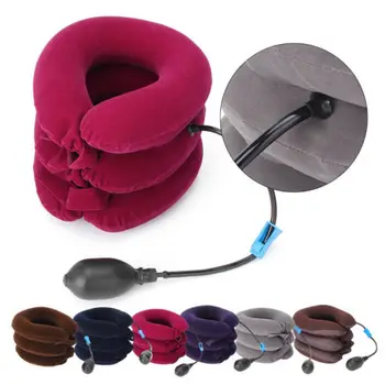 Inflatable Cervical Collar Neck Relief Traction Brace Support Stretcher Device Use In Working Studying Driving 6 Colors Choose
Inflatable Cervical Collar Neck Relief Traction Brace Support Stretcher Device Use In Working Studying Driving 6 Colors Choose