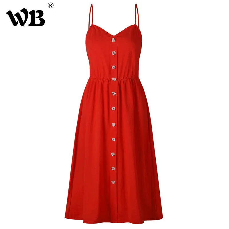 Plus Size Summer Sexy Solid Color Red/Black Women V-neck A-line Dress Fashion Backless Lady Sundress Sleeveless Vestidos 2018
Plus Size Summer Sexy Solid Color Red/Black Women V-neck A-line Dress Fashion Backless Lady Sundress Sleeveless Vestidos 2018