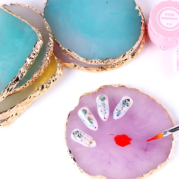 1pcs Resin Nail Palette Round Square Dish UV Gel Polish Painting Drawing Pigment Holder Plate Board Display Manicure Tools BE665
1pcs Resin Nail Palette Round Square Dish UV Gel Polish Painting Drawing Pigment Holder Plate Board Display Manicure Tools BE665