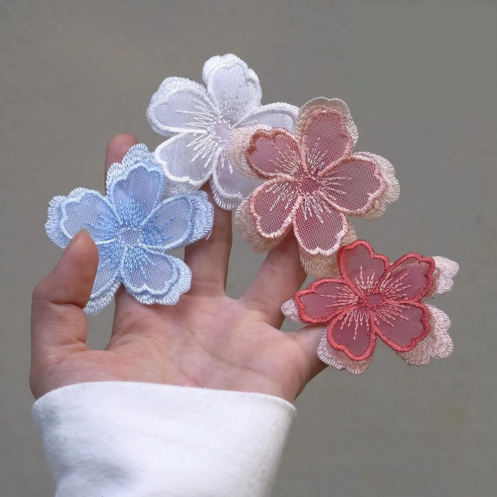 Double Layer Cherry Blossom Decals ,Embroidered Cloth Patch, Stereo Wild Fashion Fill Hole DIY Patch
Double Layer Cherry Blossom Decals ,Embroidered Cloth Patch, Stereo Wild Fashion Fill Hole DIY Patch